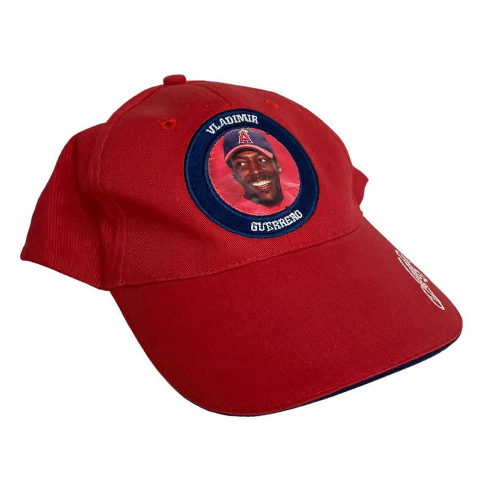 Wild Rivers Angels Vladimir Guerrero Baseball Hat #27 with Embroidered Signature